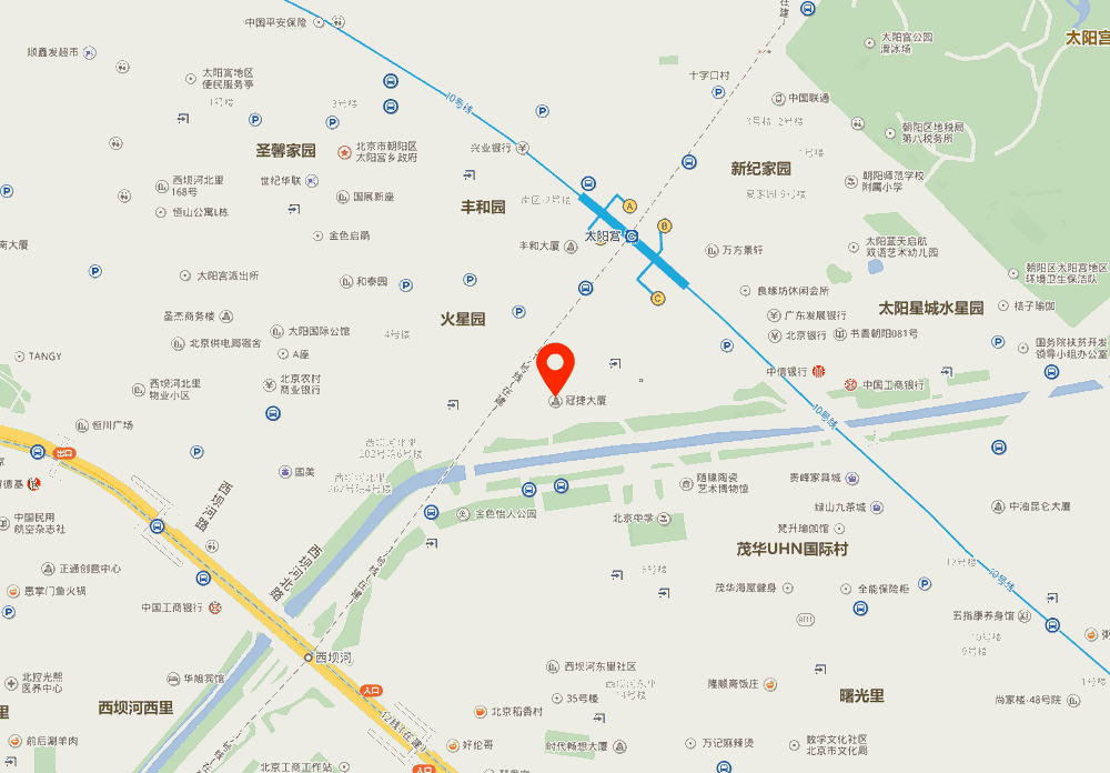 冠捷大厦位置地图